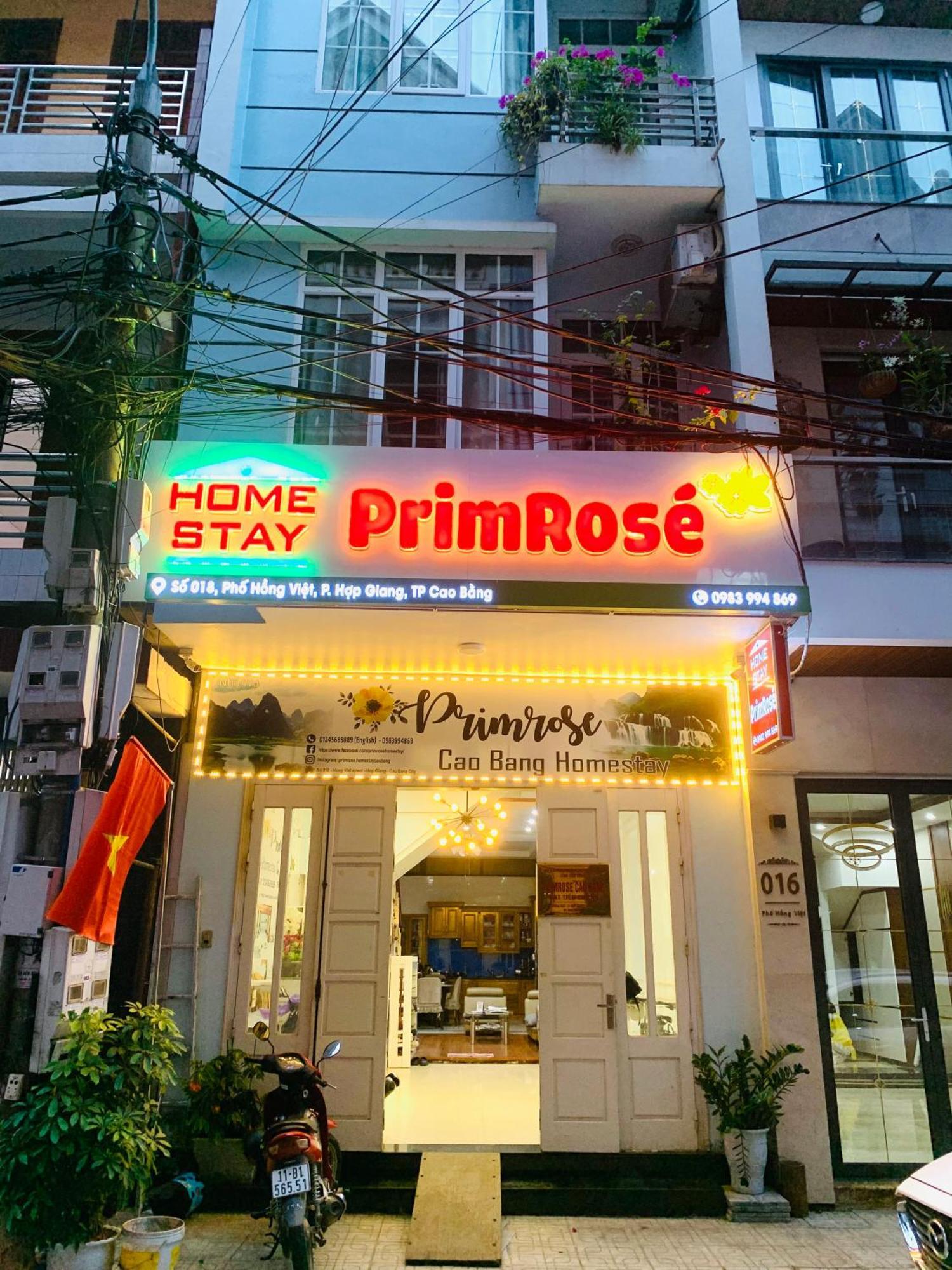 Primrose Homestay Cao Bang Zewnętrze zdjęcie